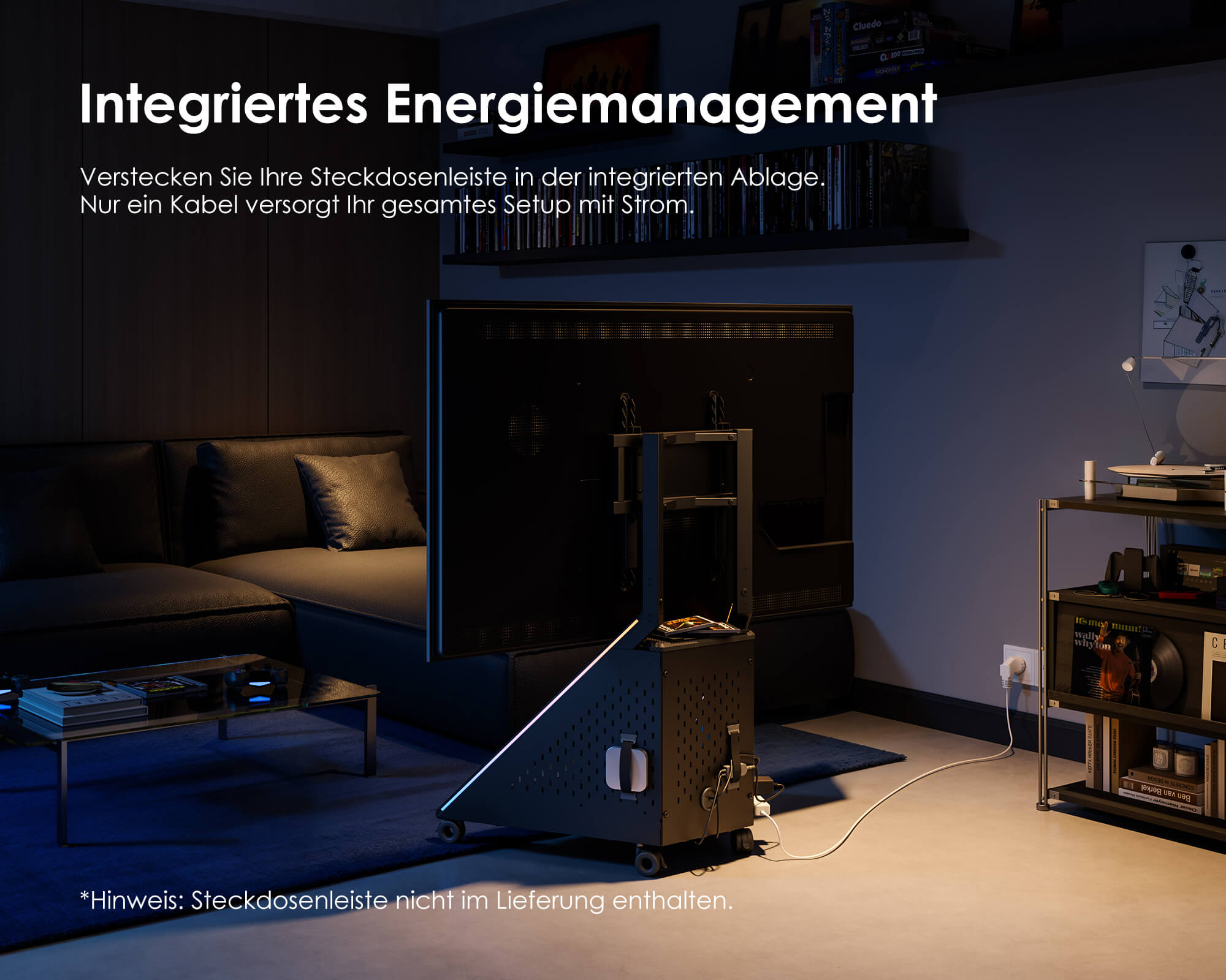 Eiffel Gaming FT65 TV-standaard met Wielen