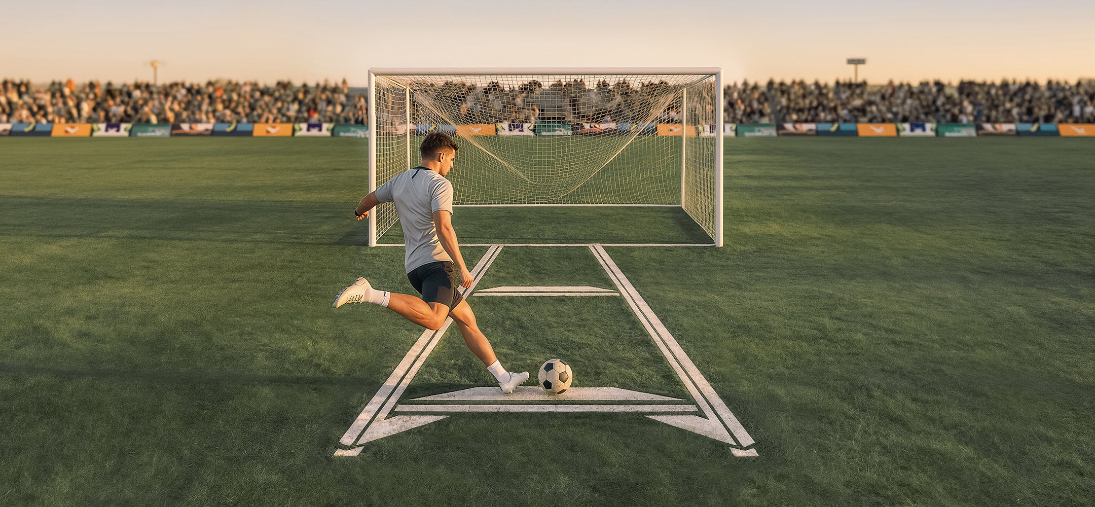 FITUEYES Eiffel TV Stand FIFA Banner