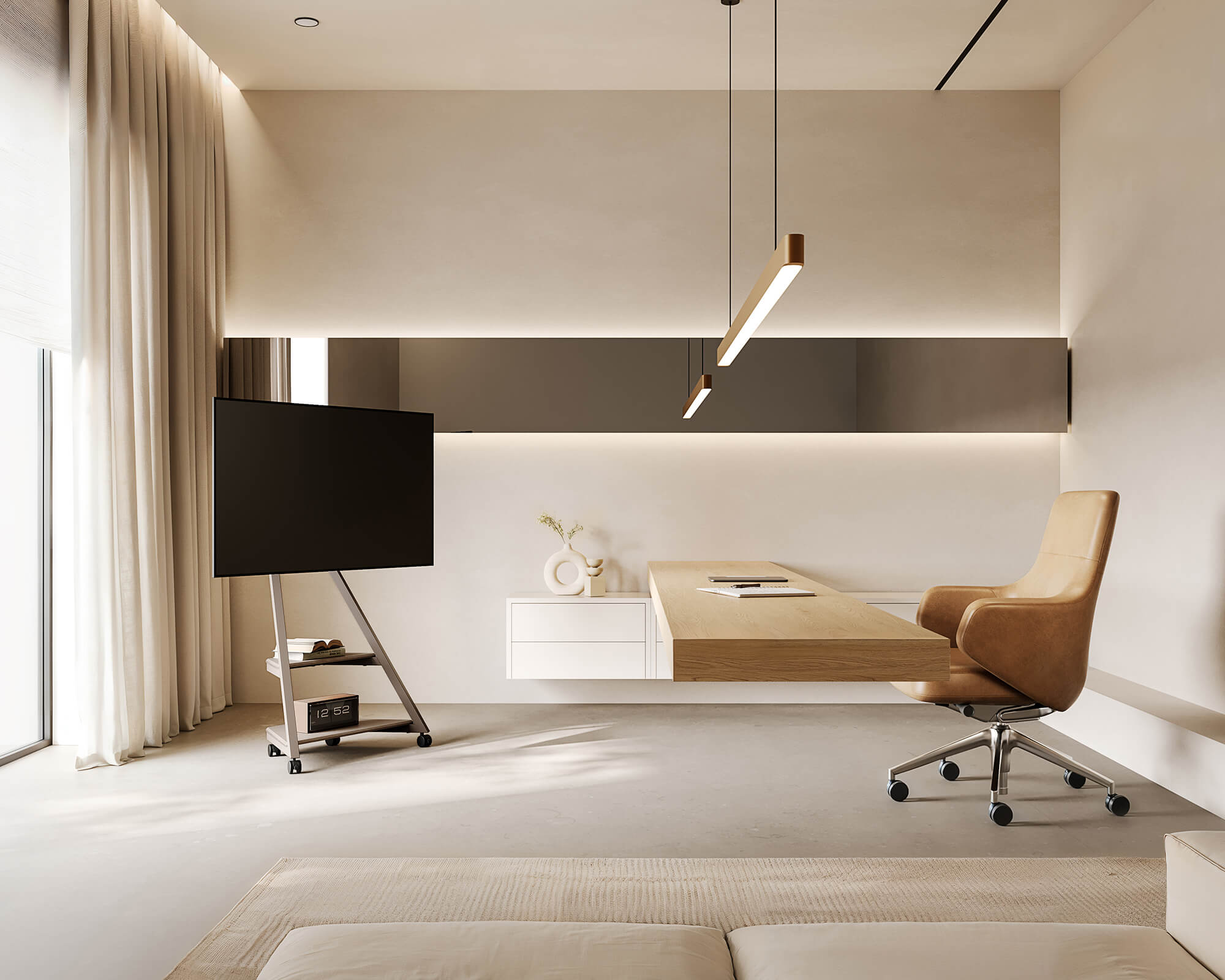 Eiffel FT65 TV-standaard met wielen