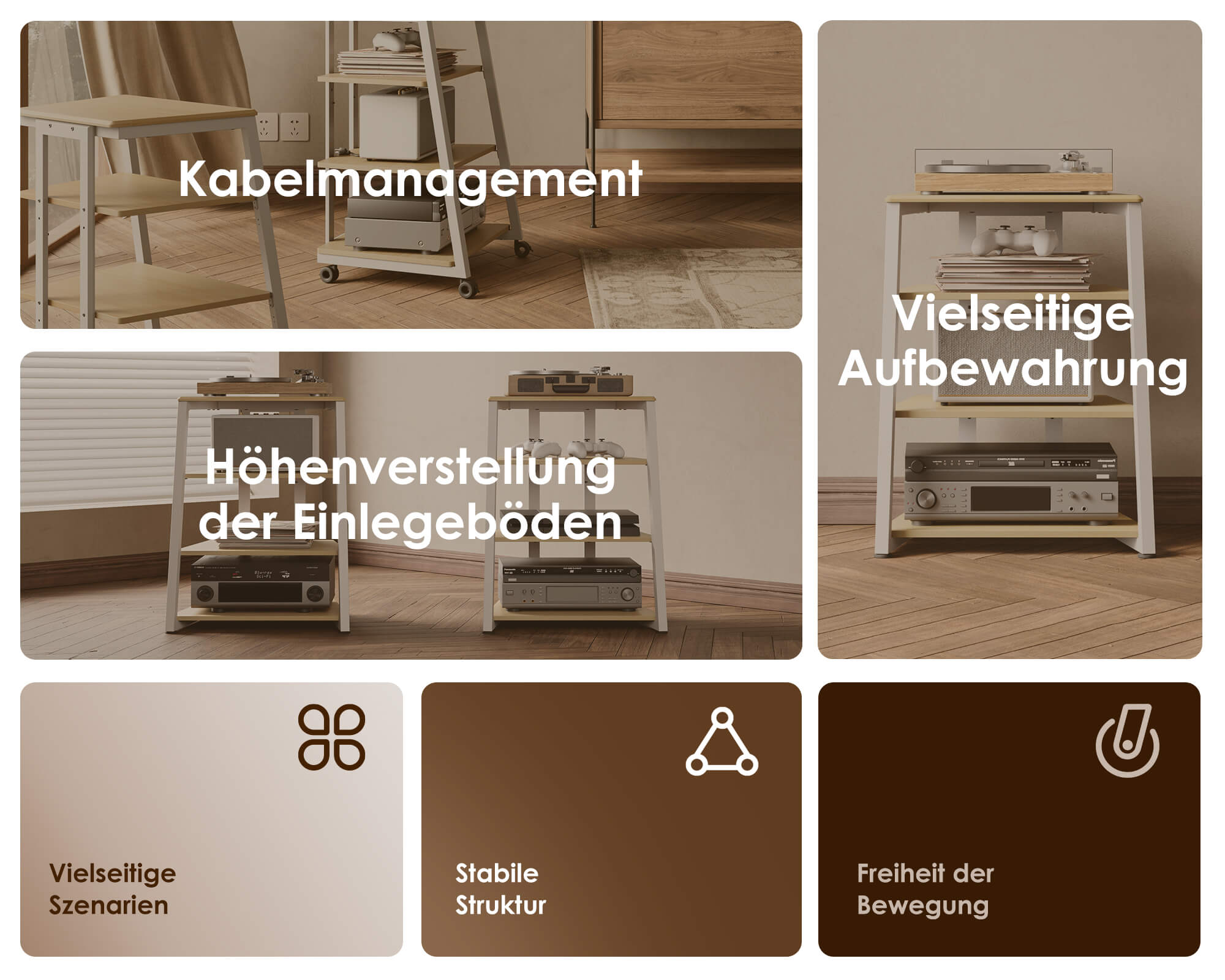 Eiffel AS07 HIFI Meubel