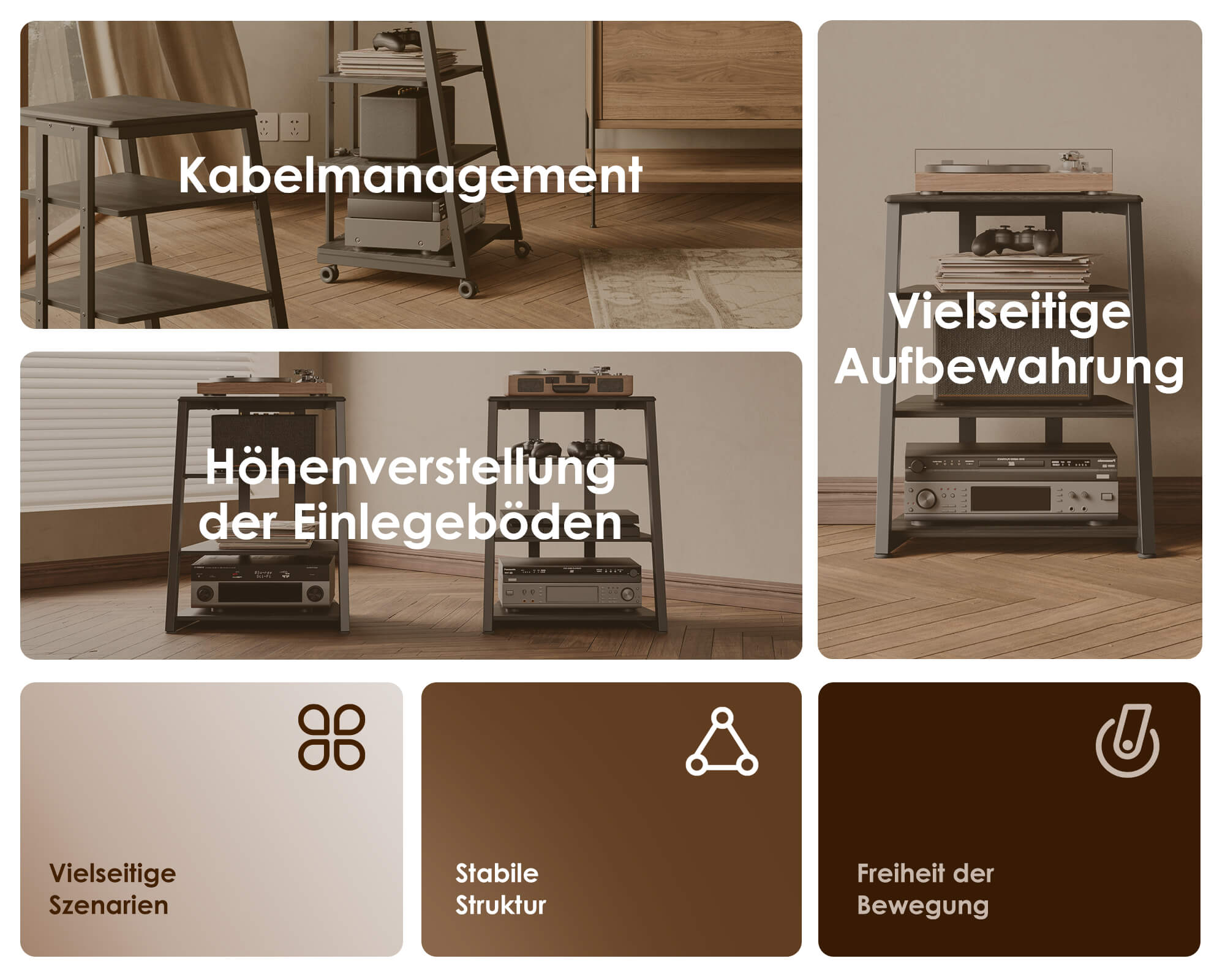 Eiffel AS07 HIFI Meubel