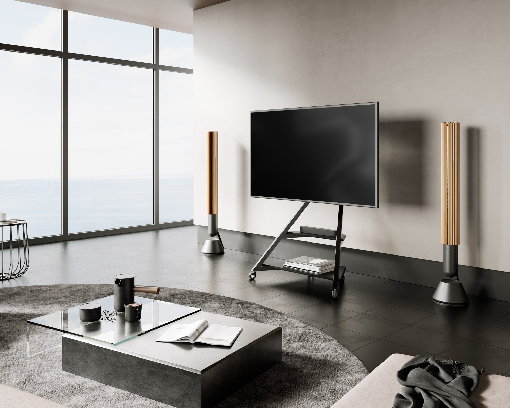 EleganterFernseher Ständer – die perfekte Lösung für modernes Wohndesign