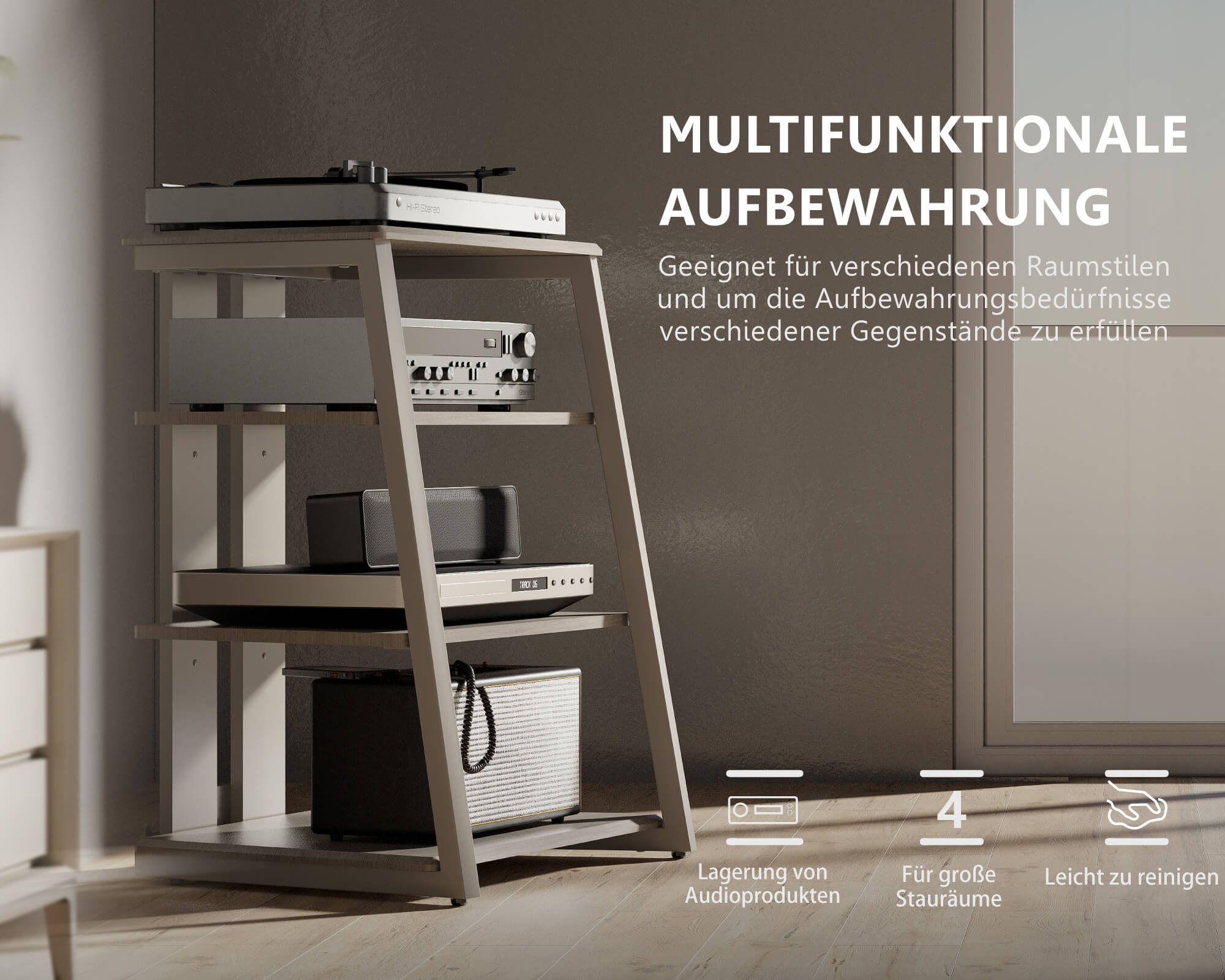 Eiffel AS07 HIFI Rack