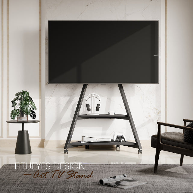 fernseher standfuß mit Ablagen