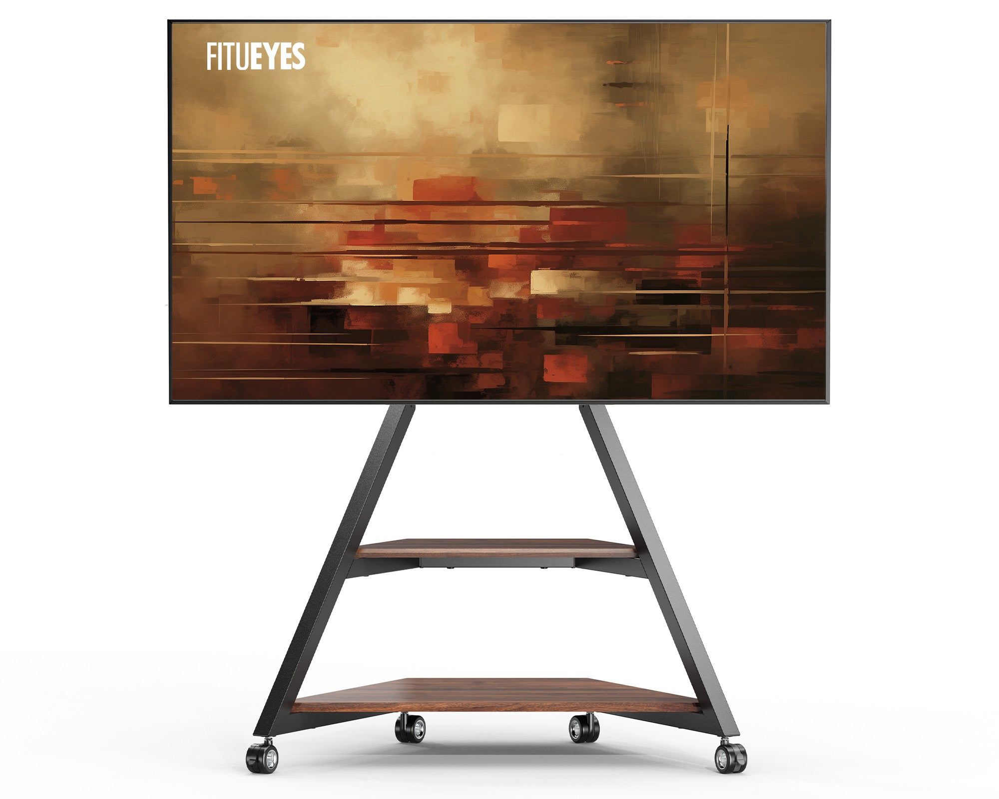 Fernsehständer auf Rollen für 55 bis 88 Zoll Fernseher