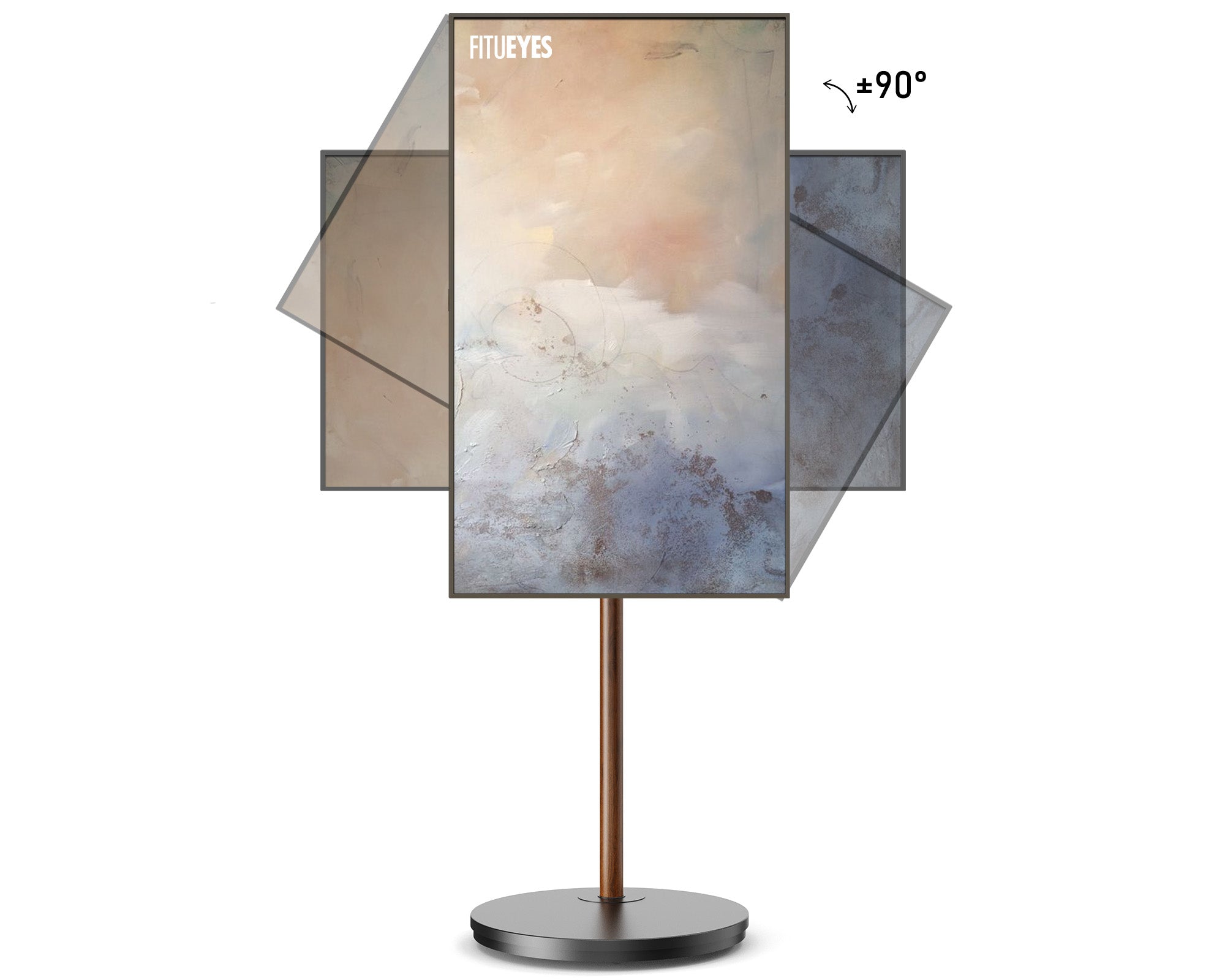 Master V2 PRO FT48 TV-Ständer mit Rollen