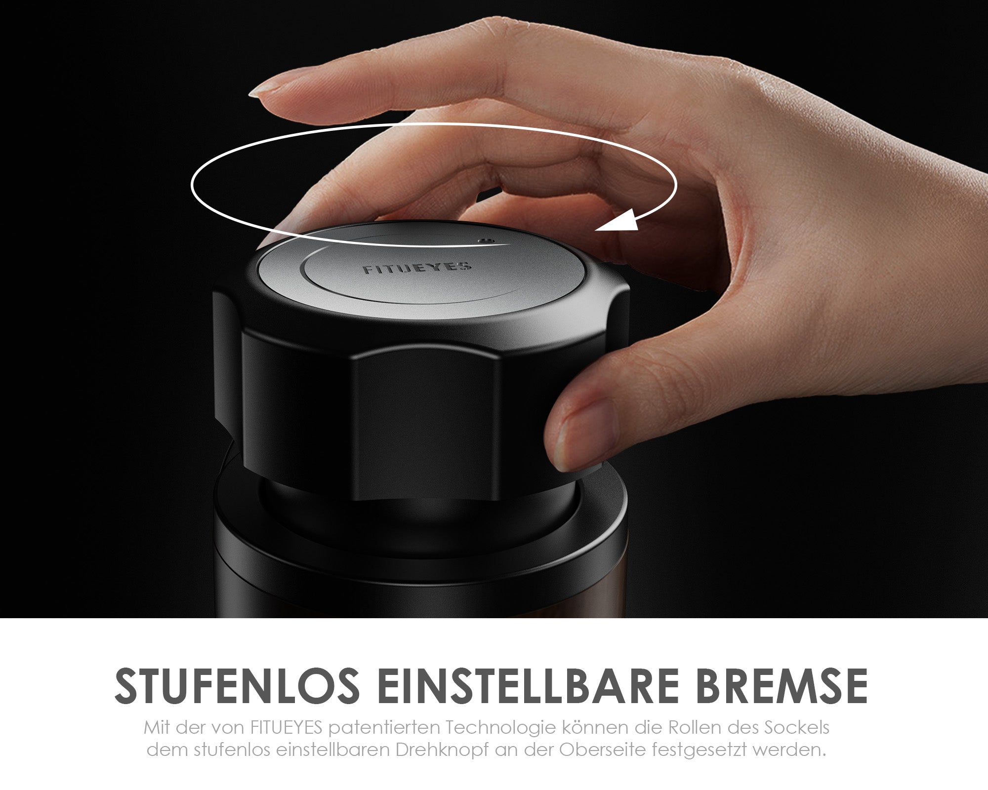 Master V2 PRO FT48 TV-Ständer mit Rollen