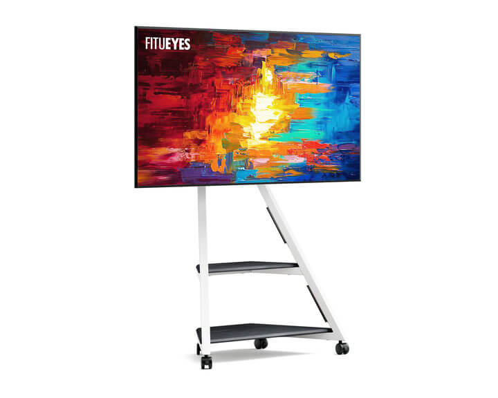 Eiffel TV Ständer mit Rollen
