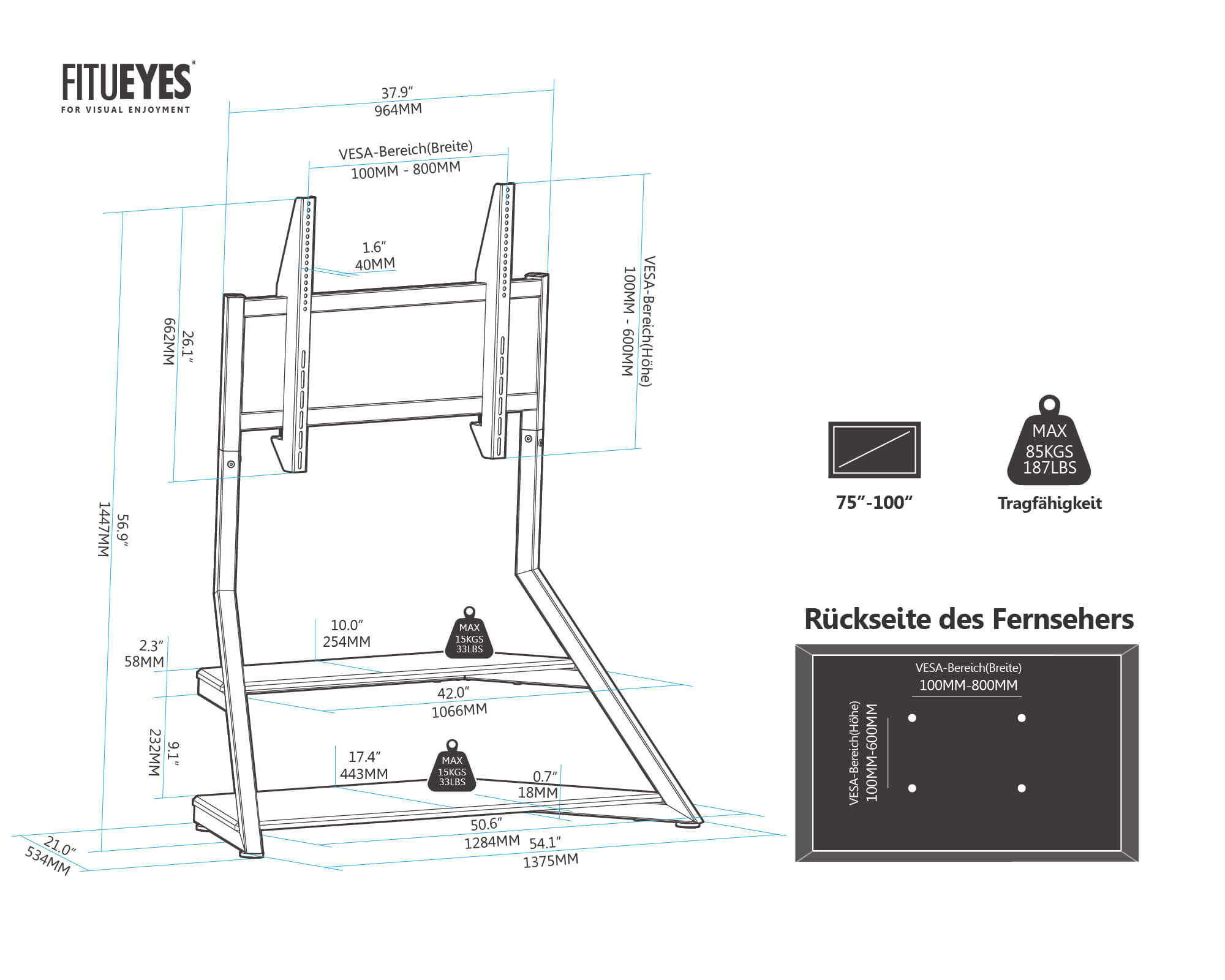 Heimkino | Eiffel FT100+AS07