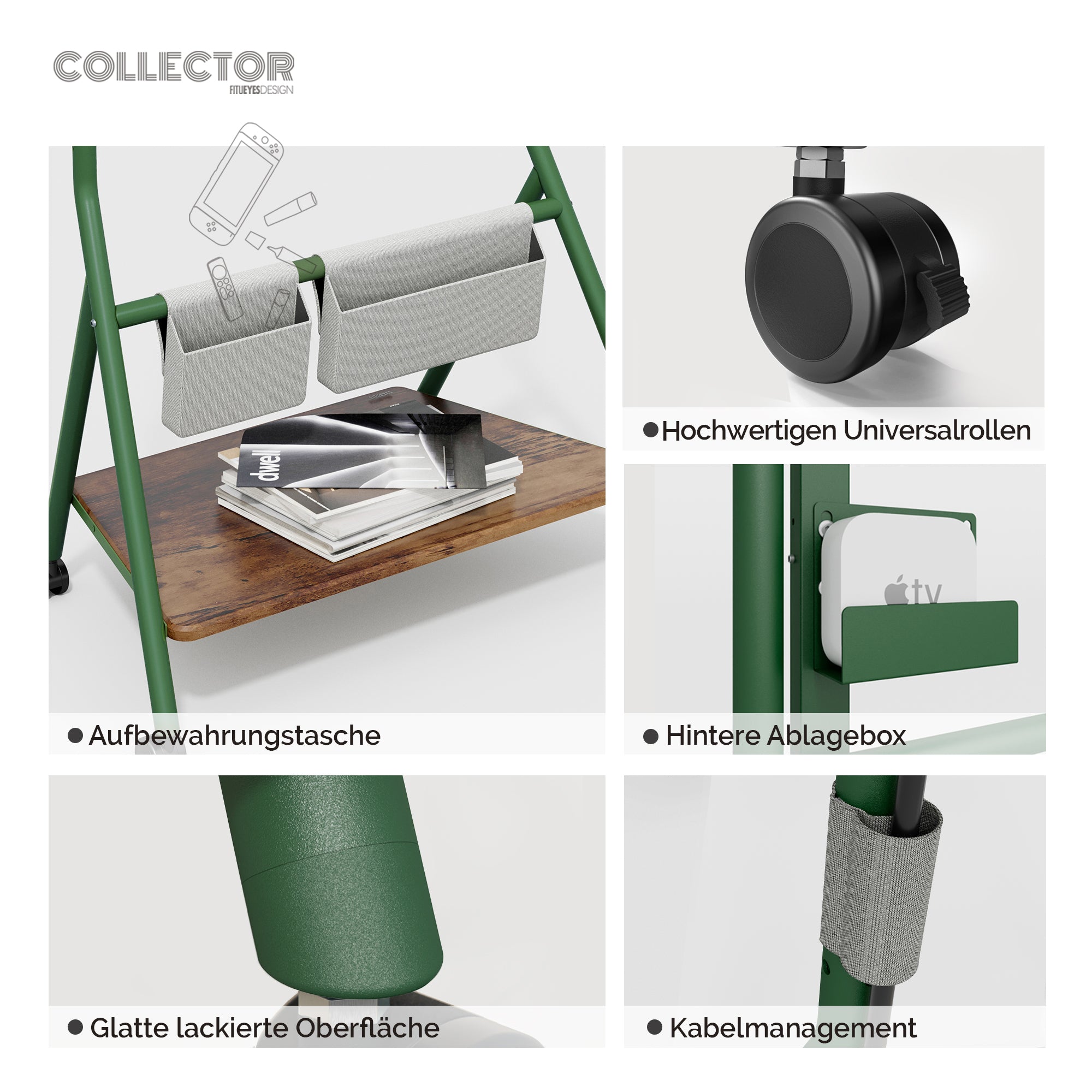 Collector TC78 Soporte para TV con Ruedas