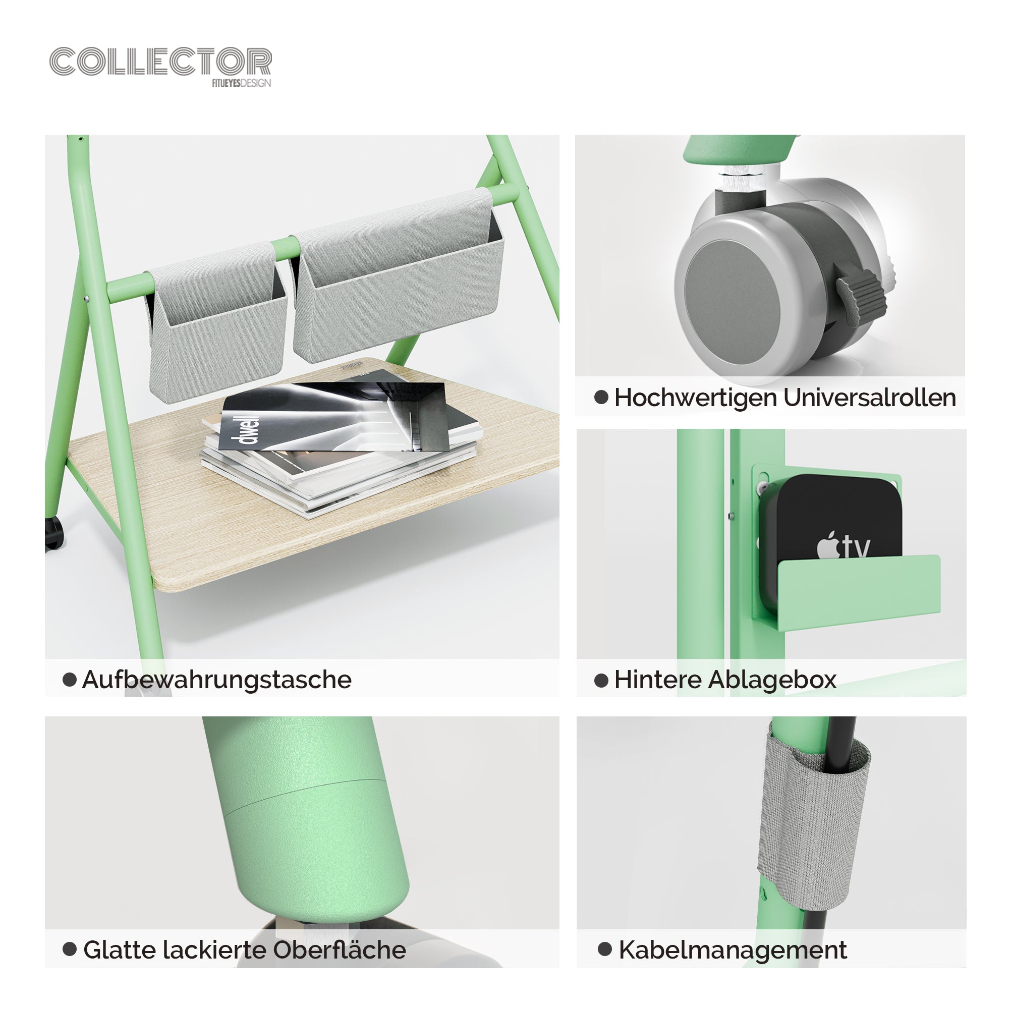 Collector TC78 Soporte para TV con Ruedas