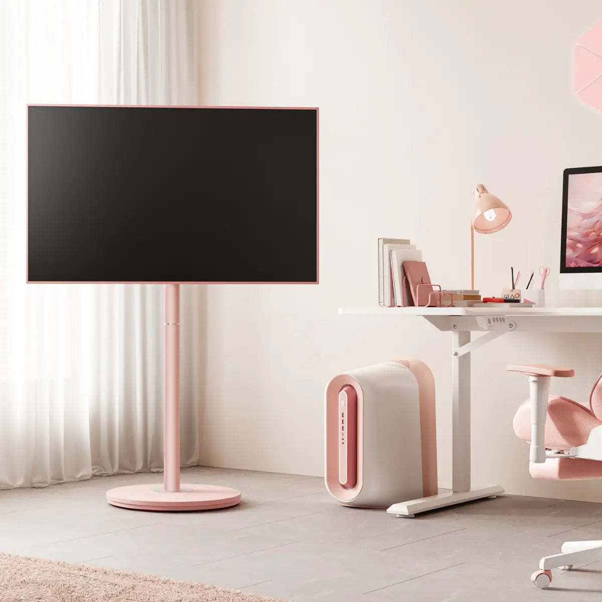 TV Ständer mit Rollen