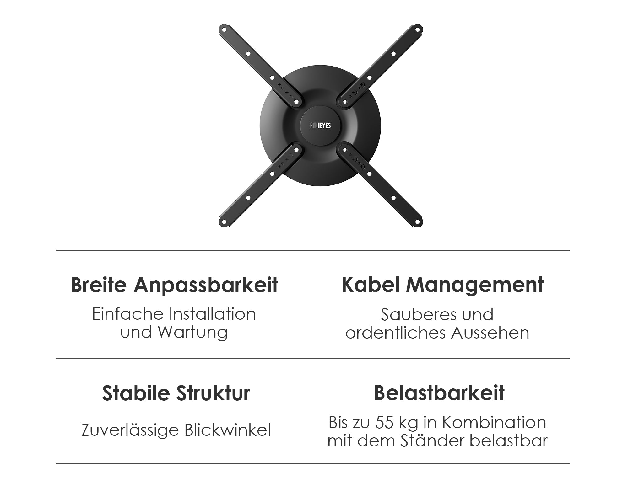 Scherm draaibare adapter