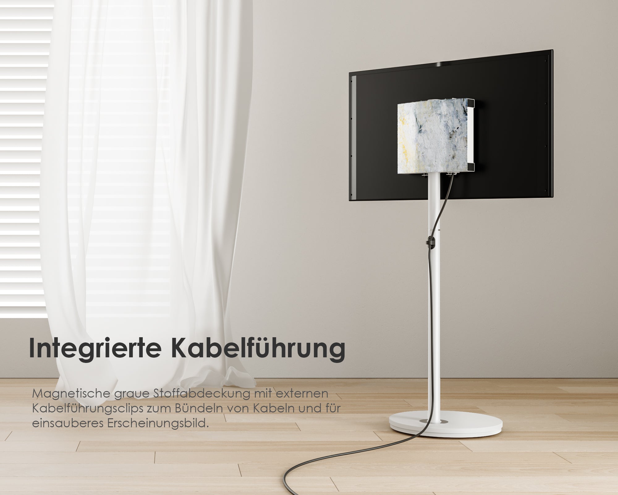 Master V2 FT48 TV-standaard met wielen