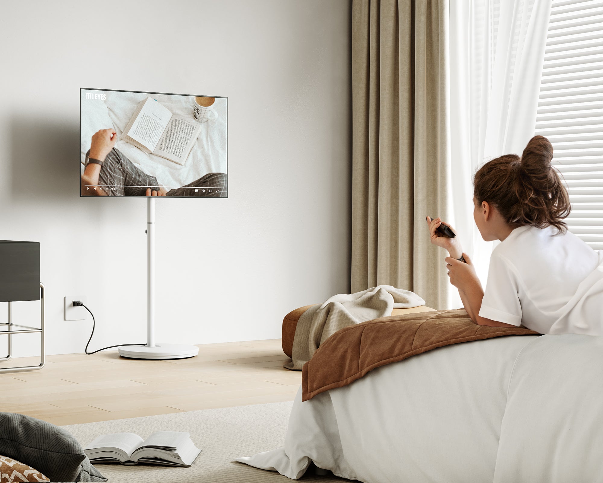 Master V2 FT48 TV-standaard met wielen