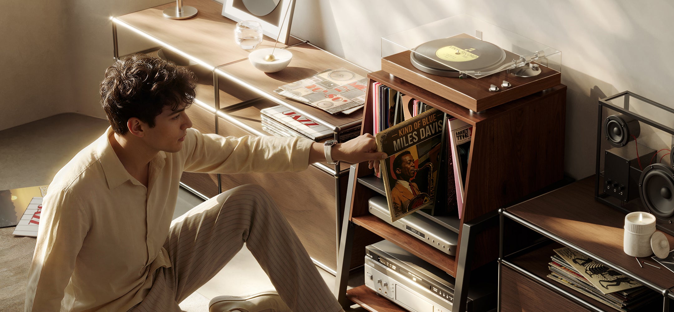 Schallplattenständer FITUEYES RS05