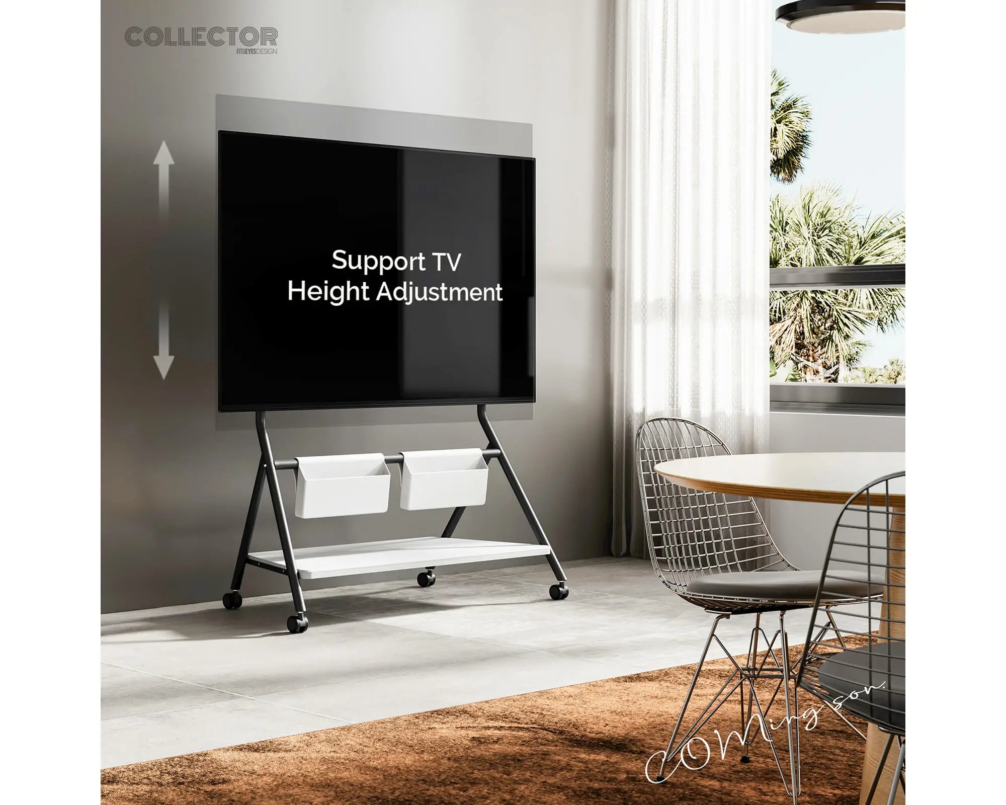 Collector TC88 Soporte para TV con Ruedas