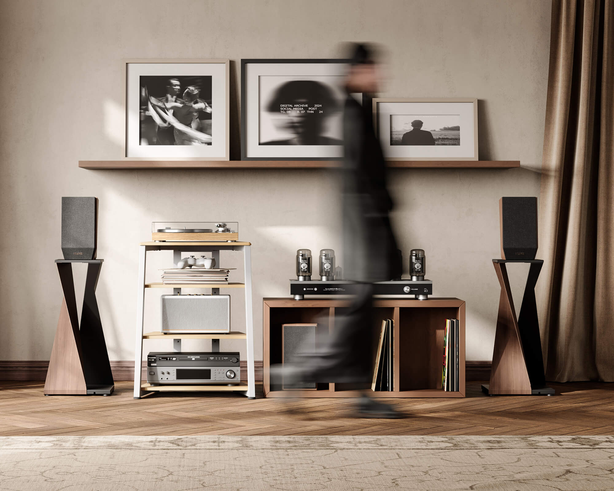 Eiffel AS07 HIFI Rack