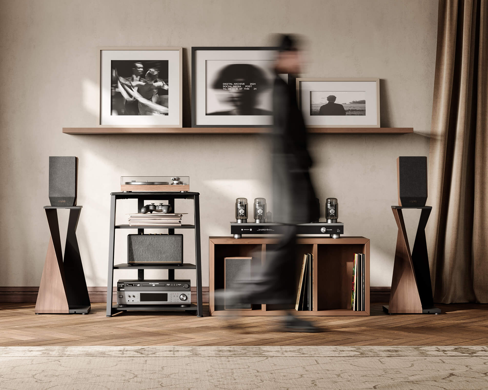 Eiffel AS07 HIFI Rack