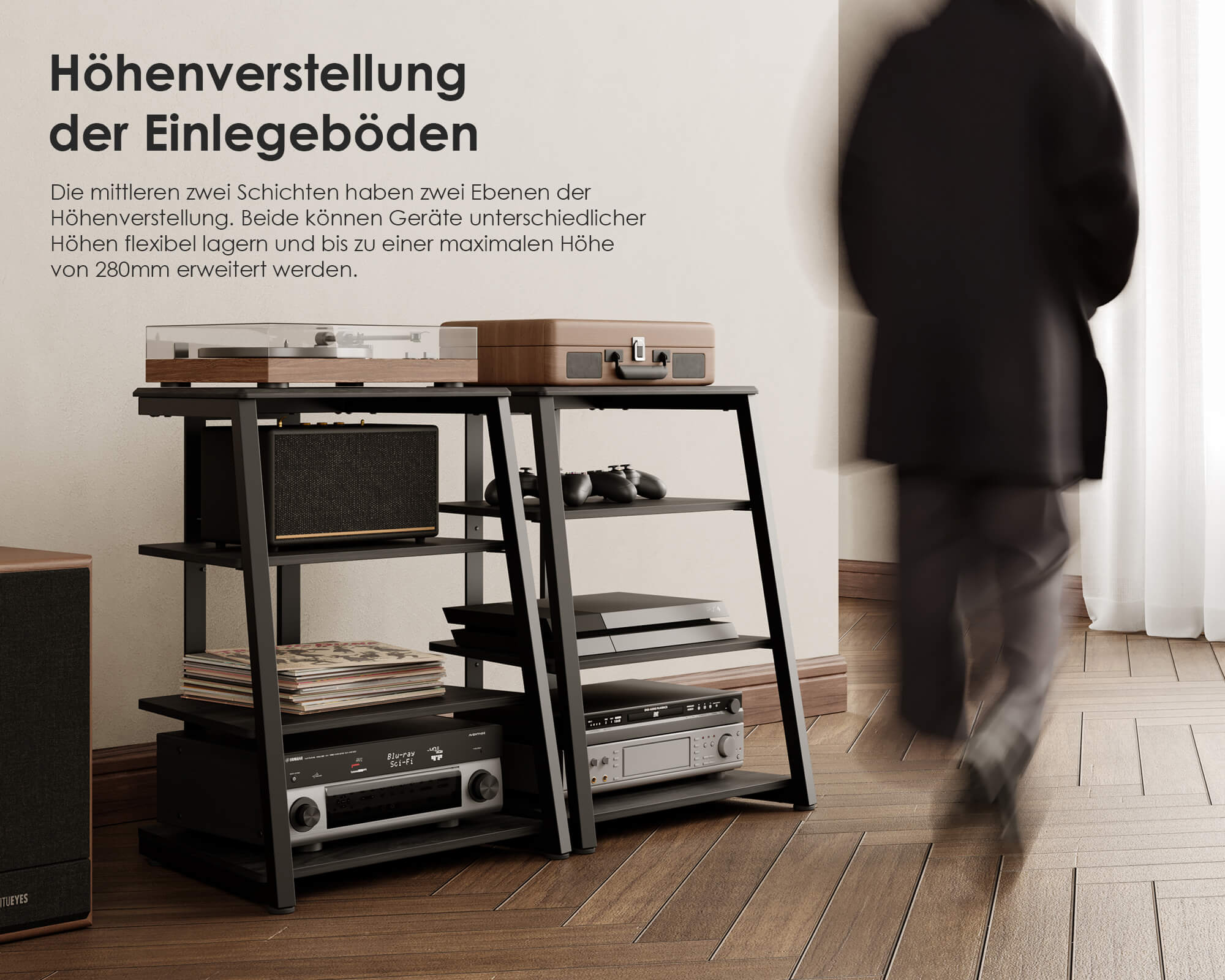 Eiffel AS07 HIFI Rack