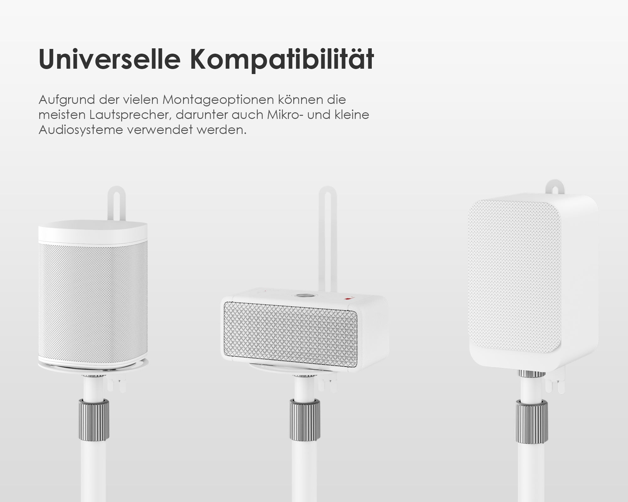 Universelle Lautsprecherständer