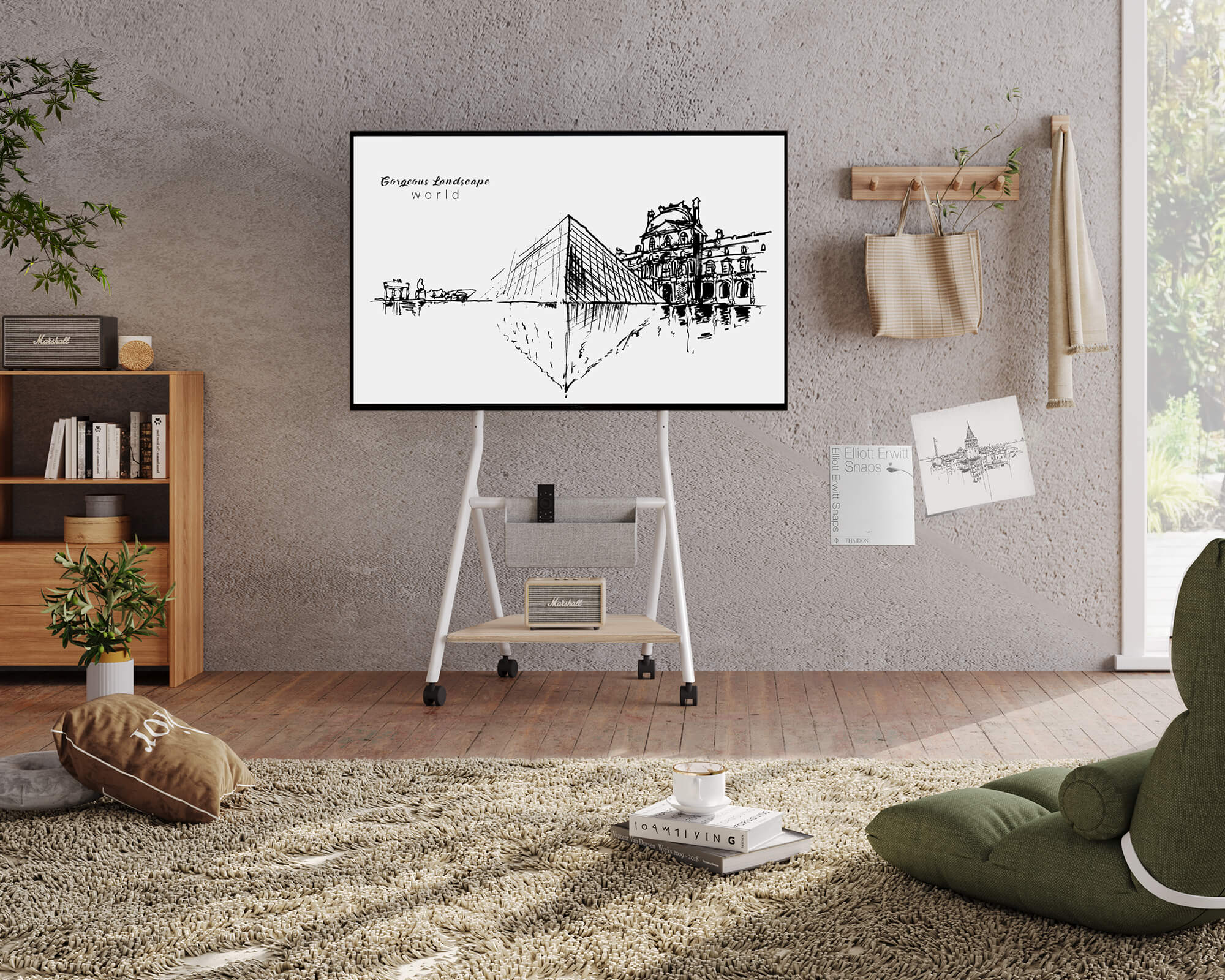 Collector TC65 Soporte para TV con Ruedas