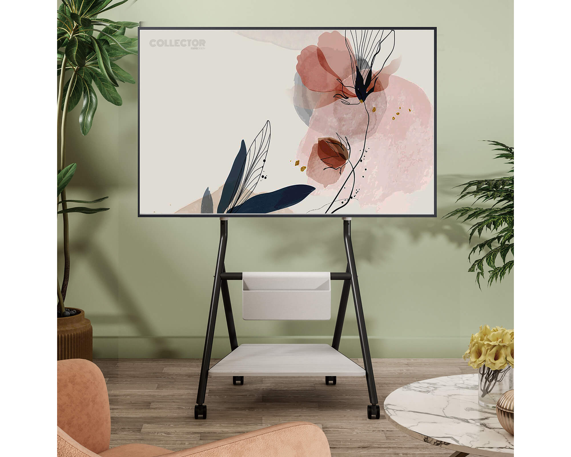Collector TC65 Soporte para TV con Ruedas